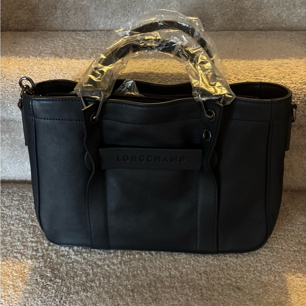 Authentic Longchamp medium bag - Navy